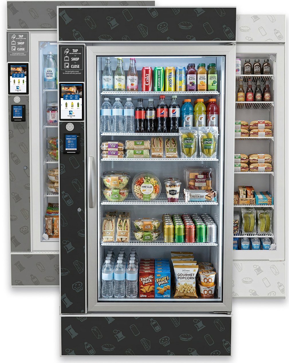front view of Smarter Cooler by GlobalConnect